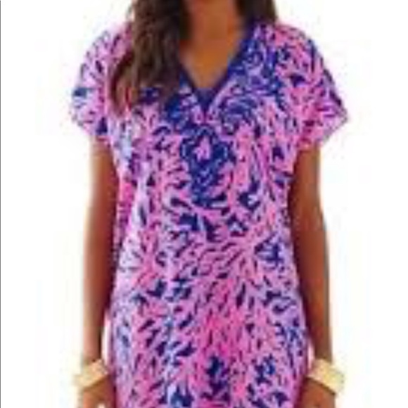 Lilly Pulitzer Dresses & Skirts - Lilly Pulitzer Sydney Caftan - Tropical Pink Lilly Pulitzer Dresses & Skirts - Lilly Pulitzer Sydney Caftan - Tropical Pink